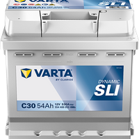 VARTA Starterbatterie "DYNAMIC SLI 12 V, 54 Ah, 530 A", Art.-Nr. 554400053K262