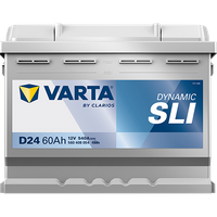 VARTA Starterbatterie "DYNAMIC SLI 12 V, 60 Ah, 540 A", Art.-Nr. 560408054K262