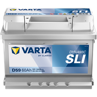 VARTA Starterbatterie "DYNAMIC SLI 12 V, 60 Ah, 540 A", Art.-Nr. 560409054K262