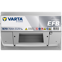 VARTA Starterbatterie "DYNAMIC EFB 12 V, 70 Ah, 760 A", Art.-Nr. 570500076K262