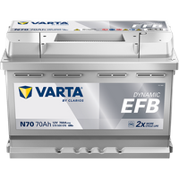 VARTA Starterbatterie "DYNAMIC EFB 12 V, 70 Ah, 760 A", Art.-Nr. 570500076K262