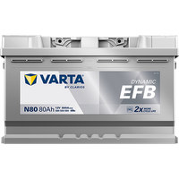 VARTA Starterbatterie "DYNAMIC EFB 12 V, 80 Ah, 800 A", Art.-Nr. 580500080K262