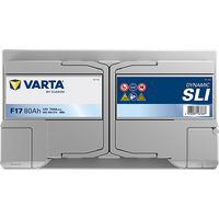 VARTA Starterbatterie "DYNAMIC SLI 12 V, 80 Ah, 740 A", Art.-Nr. 580406074K262