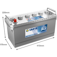 VARTA Starterbatterie "PROMOTIVE SLI 12 V, 100 Ah, 600 A", Art.-Nr. 600035060K182