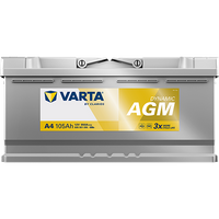 VARTA Starterbatterie "DYNAMIC AGM 12 V, 105 Ah, 950 A", Art.-Nr. 605901095K262