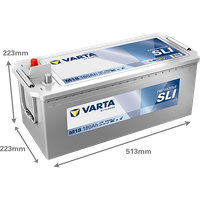 VARTA Starterbatterie "PROMOTIVE SLI 12 V, 180 Ah, 1000 A", Art.-Nr. 680108100K182