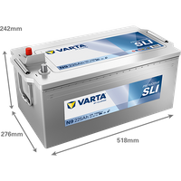 VARTA Starterbatterie "PROMOTIVE SLI 12 V, 225 Ah, 1150 A", Art.-Nr. 725103115K182