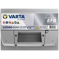 VARTA Starterbatterie "PROFESSIONAL DUAL PURPOSE EFB 12 V, 60 Ah, 680 A", Art.-Nr. 932060064K312