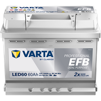 VARTA Starterbatterie "PROFESSIONAL DUAL PURPOSE EFB 12 V, 60 Ah, 680 A", Art.-Nr. 932060064K312