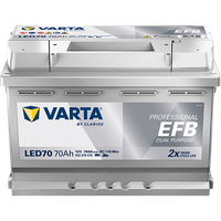 VARTA Starterbatterie "PROFESSIONAL DUAL PURPOSE EFB 12 V, 70 Ah, 760 A", Art.-Nr. 932070076K312