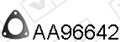 VENEPORTE Dichtung, Abgasrohr aa96642 für DAIHATSU NISSAN BMW