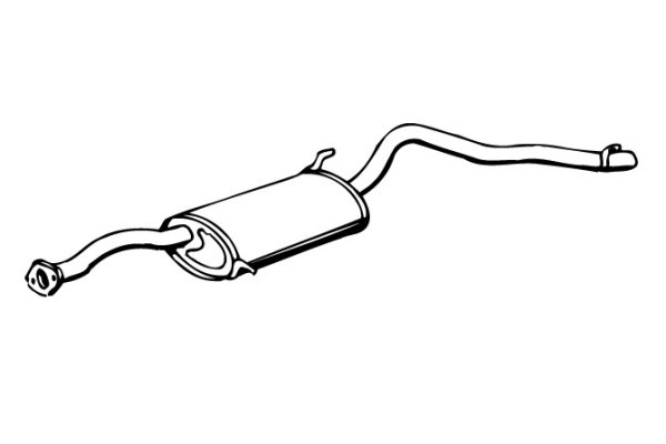 VEGAZ Endschalldämpfer  für DAIHATSU 1740587615 1740587626 1740587627 DIS-18