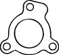 VEGAZ Dichtung, Abgasrohr mzd113 für MAZDA
