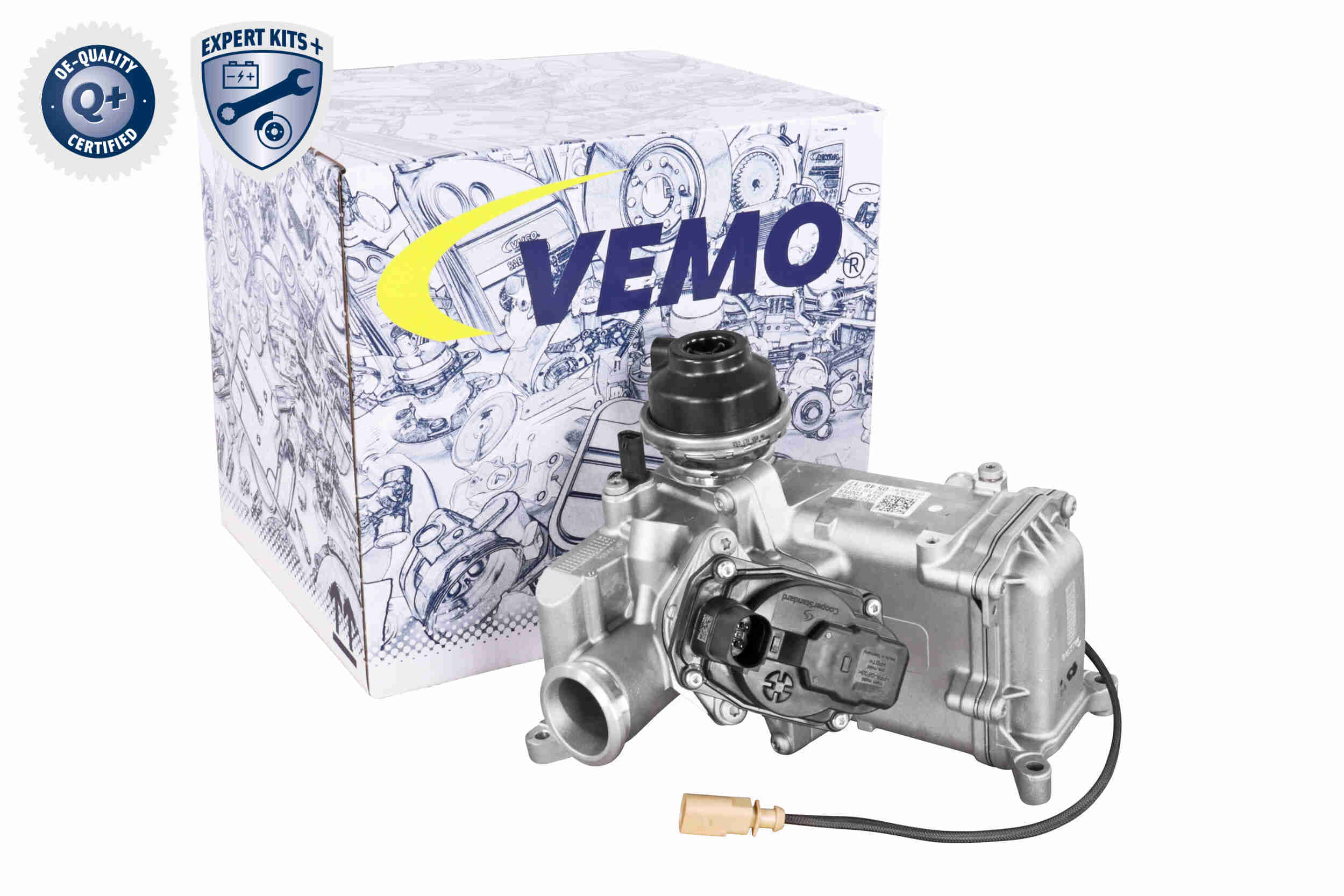 VEMO Kühler, Abgasrückführung v10630171 für VW Porsche