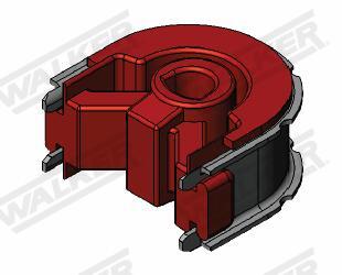 WALKER Halter, Abgasanlage 82042