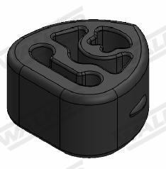 WALKER Halter, Abgasanlage 82124 für Mercedes