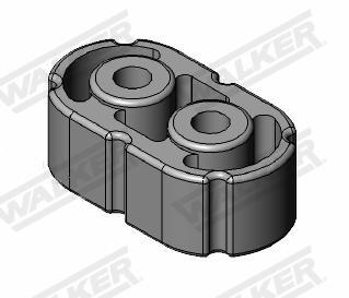 WALKER Halter, Abgasanlage 82006 für JEEP
