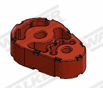 WALKER Halter, Abgasanlage 81999 für Opel