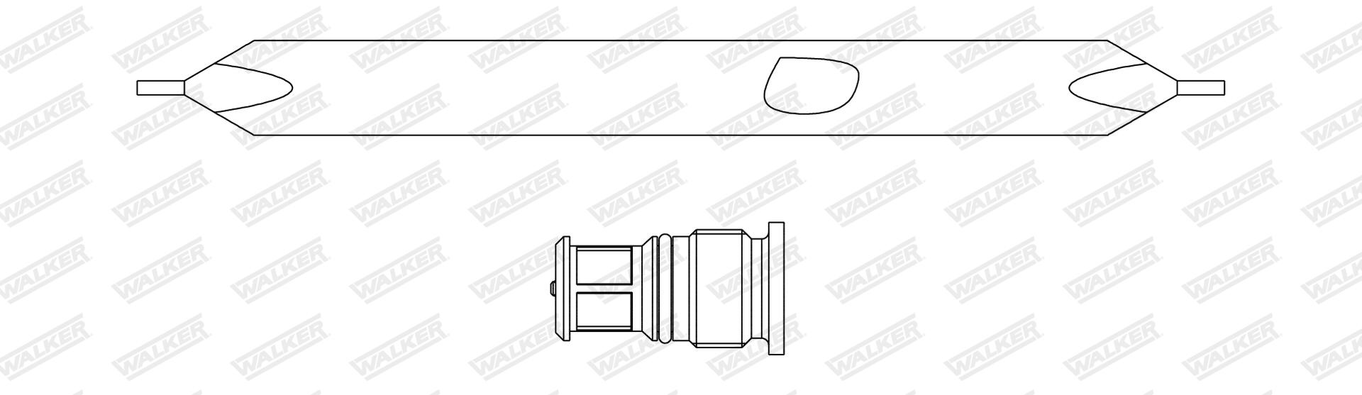 WALKER Trockner, Klimaanlage wdr00008 für HONDA ACURA SMART