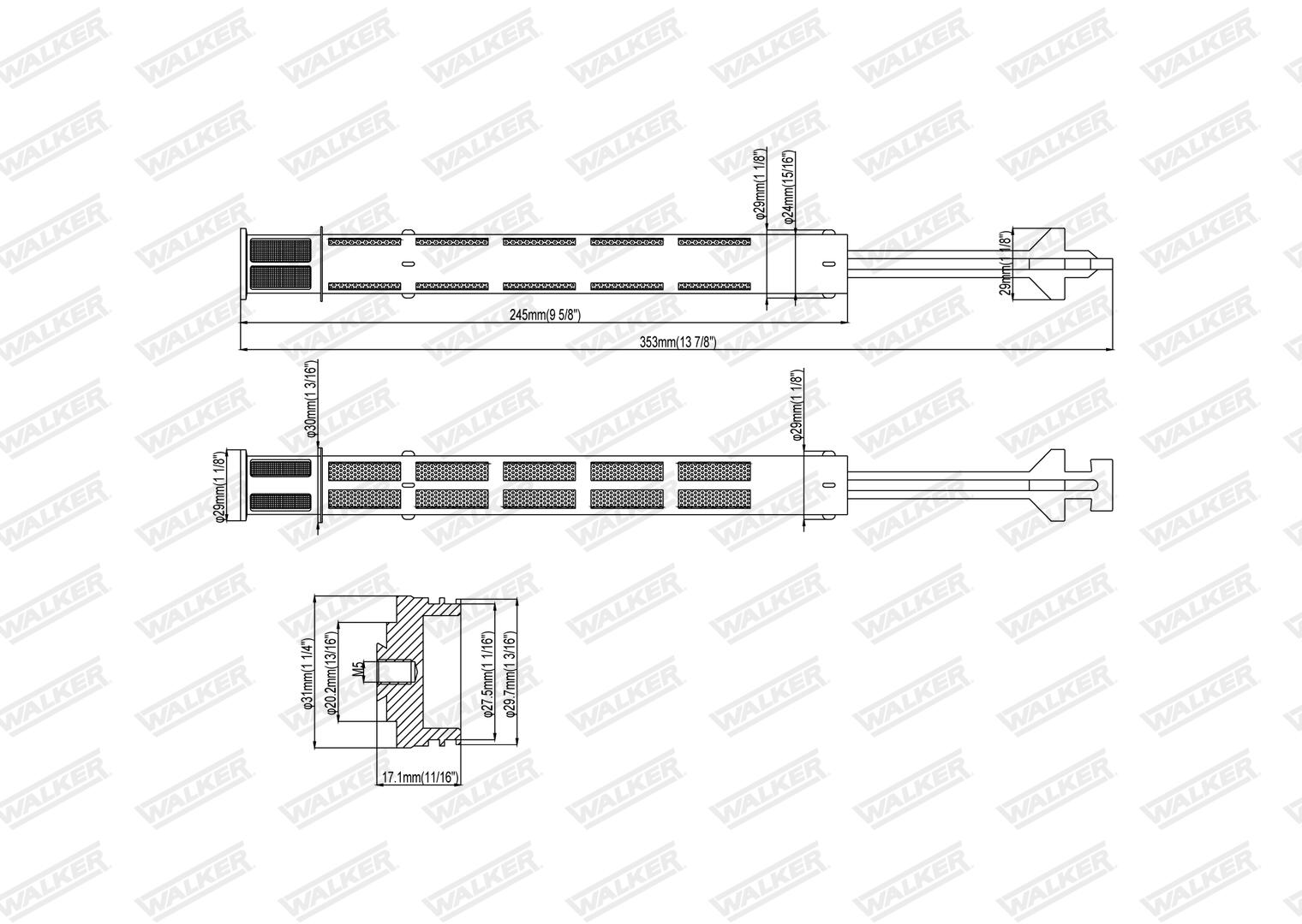 WALKER Trockner, Klimaanlage wdr00144 für Mercedes