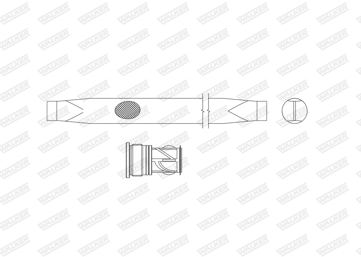 WALKER Trockner, Klimaanlage wdr00094 für Ford