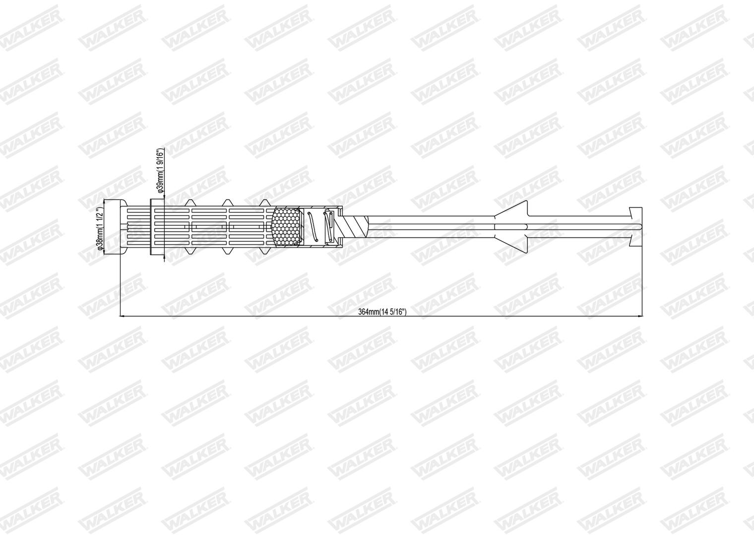 WALKER Trockner, Klimaanlage wdr00148 für Mercedes
