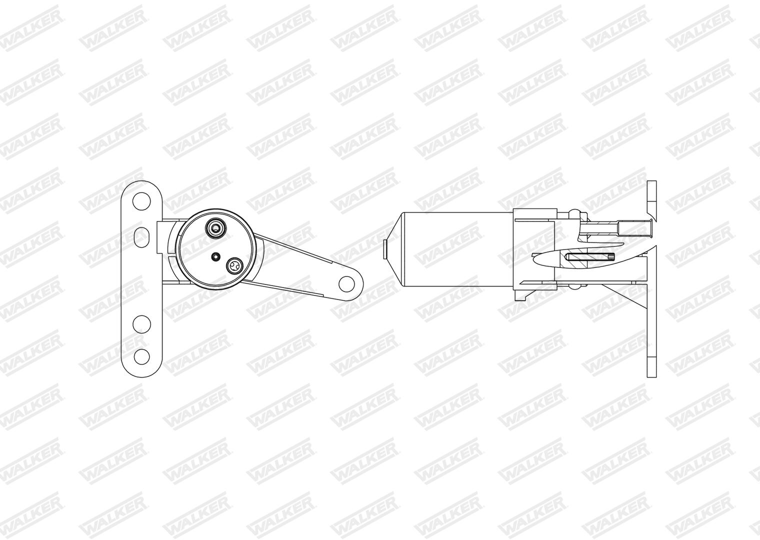 WALKER Trockner, Klimaanlage wdr00186 für RENAULT