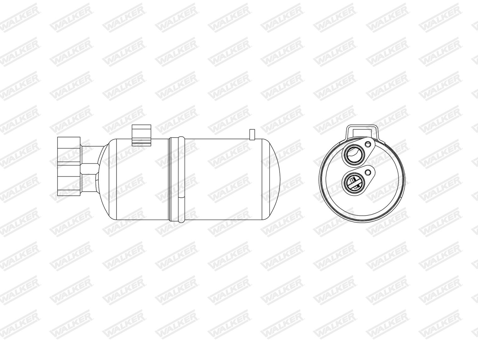 WALKER Trockner, Klimaanlage wdr00188 für RENAULT