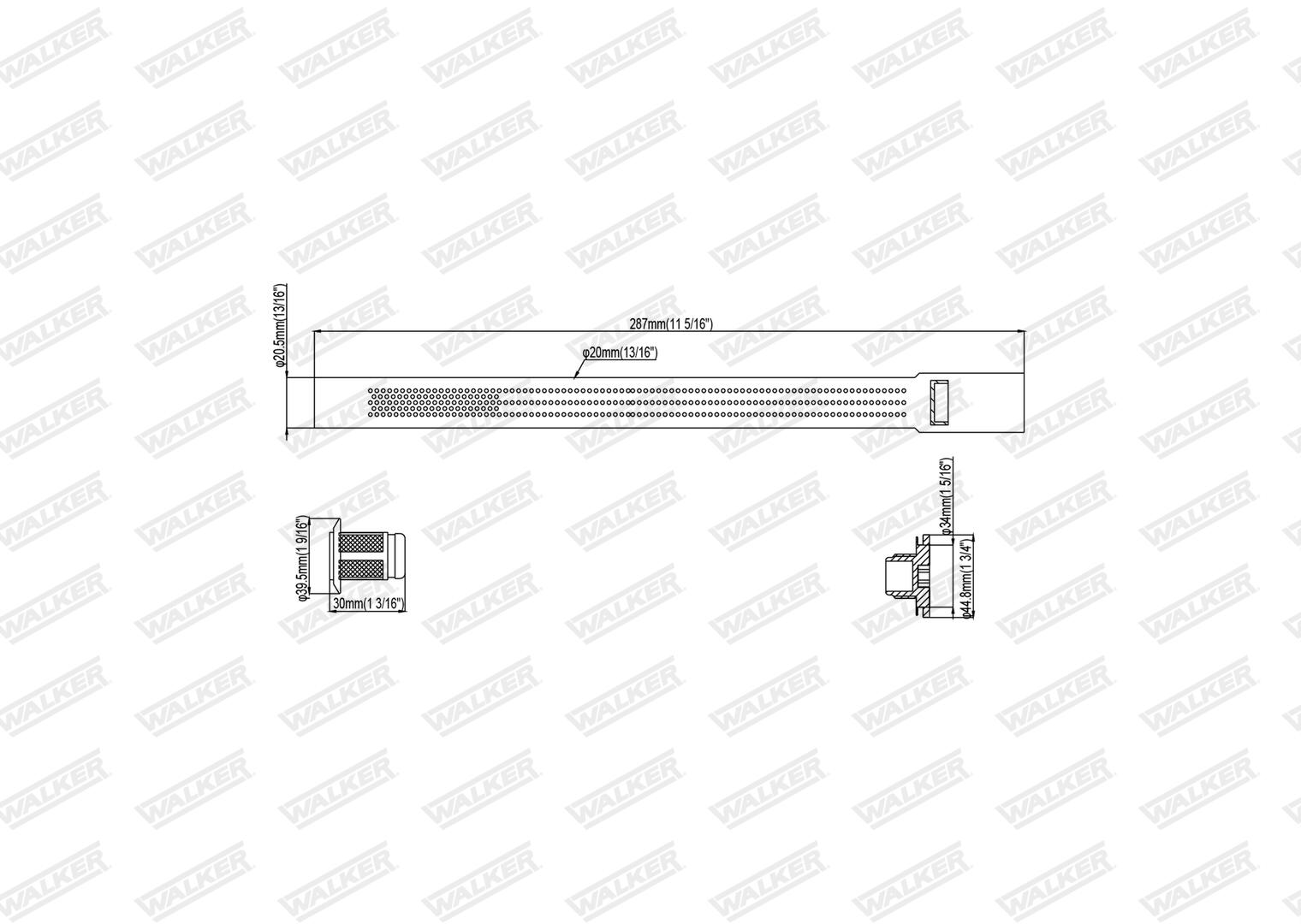 WALKER Trockner, Klimaanlage wdr00233 für Peugeot Citroën
