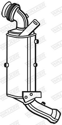 WALKER Ru-/Partikelfilter, Abgasanlage "EVO S", Art.-Nr. 93161