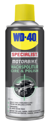 WD40Company Sportau�enspiegel "WD-40 SPECIALIST MOTORBIKE Wachspolitur 400ml", Art.-Nr. 56809