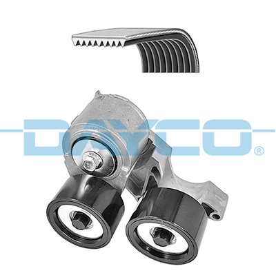 Für DAYCO ZESTAWY PASKOW W/KLINOWYCH KPV266HD V-RIBBED BELT SET - Bild 6