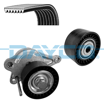 Für DAYCO ZESTAWY PASKOW W/KLINOWYCH KPV619 V-RIBBED BELT SET - Bild 7