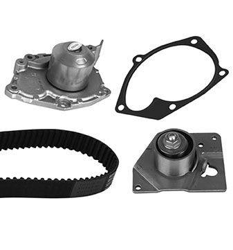 Graf Wasserpumpe + Zahnriemensatz Kp8221 Für Volvo Opel Vaughall Mitsubishi Renault Trucks Nissan