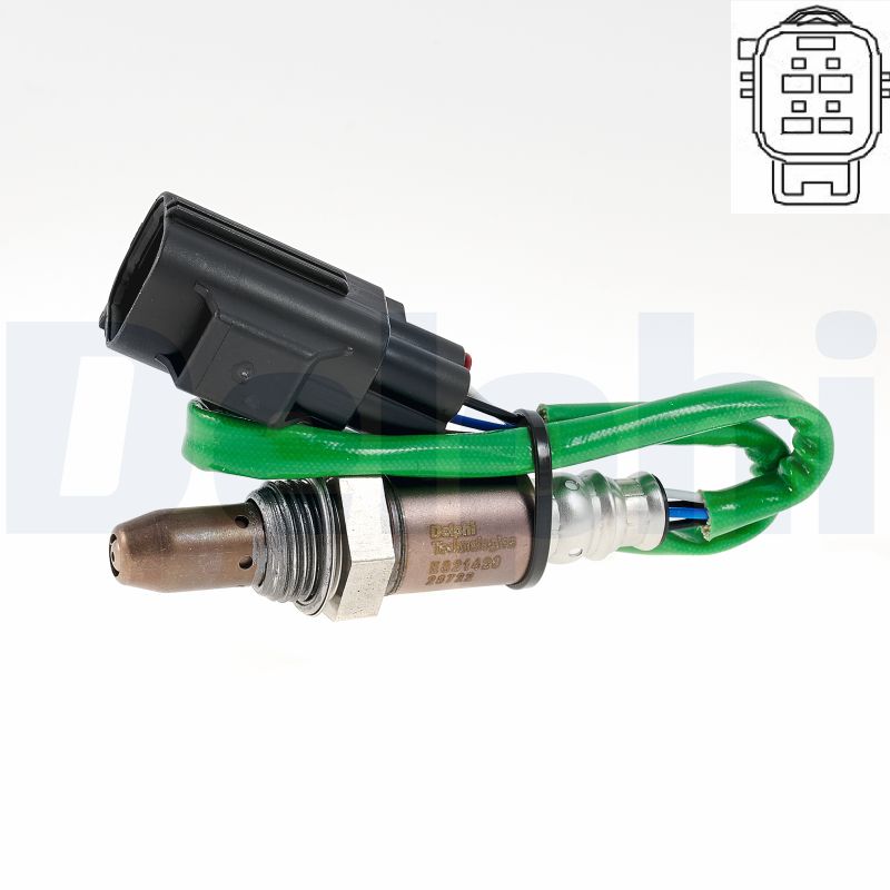 Lambdasonde Breitband-Lambda-Sonde ES21420-12B1 DELPHI für VOLVO V40 Schrägheck - Bild 8