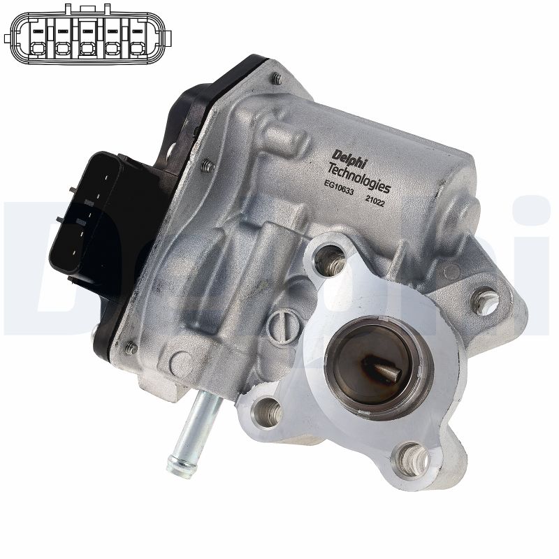 DELPHI AGR-Ventil eg1063312b1 für TOYOTA
