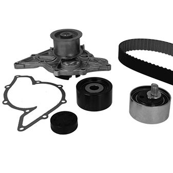 METELLI Wasserpumpe + Zahnriemensatz 3008683 für VW Skoda