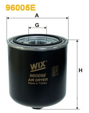 WIX FILTERS Lufttrocknerpatrone, Druckluftanlage 96005e 140mm für RENAULT TRUCKS
