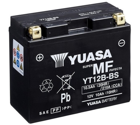 YUASA Starterbatterie AGM YT12B Maintenance Free 12V 10Ah 210A yt12b 68Ah