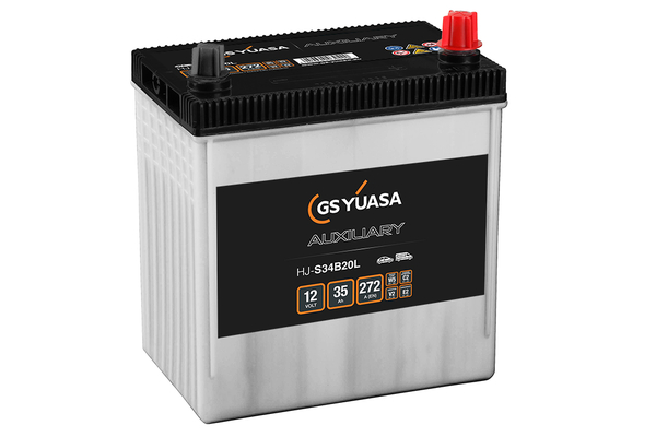 YUASA Starterbatterie Auxilliary, Backup & Specialist 12 V, 35 Ah, 272 A hjs34b20l 12V 68Ah 272A