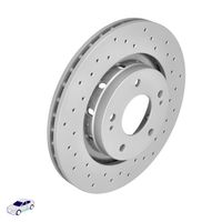 ZIMMERMANN Bremsscheibe "SPORT COAT Z", Art.-Nr. 440.3122.52